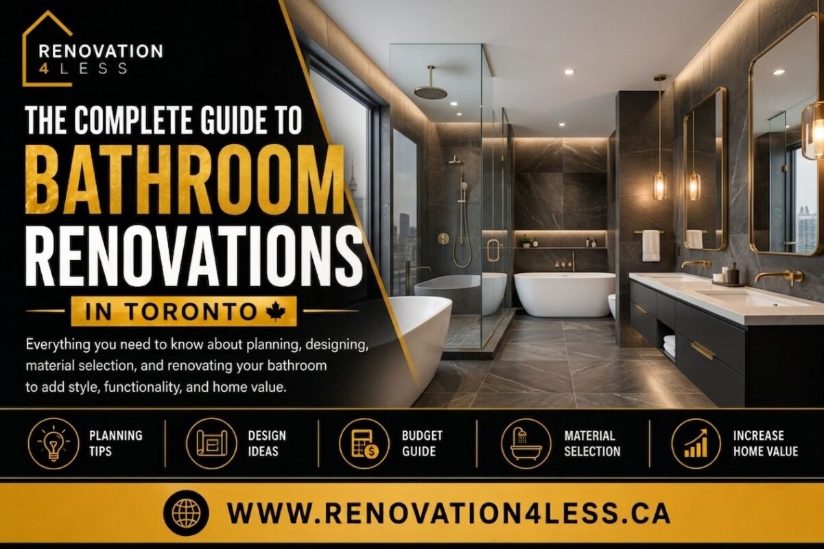 Bathroom Renovations in Toronto: A Complete Homeowner's Guide