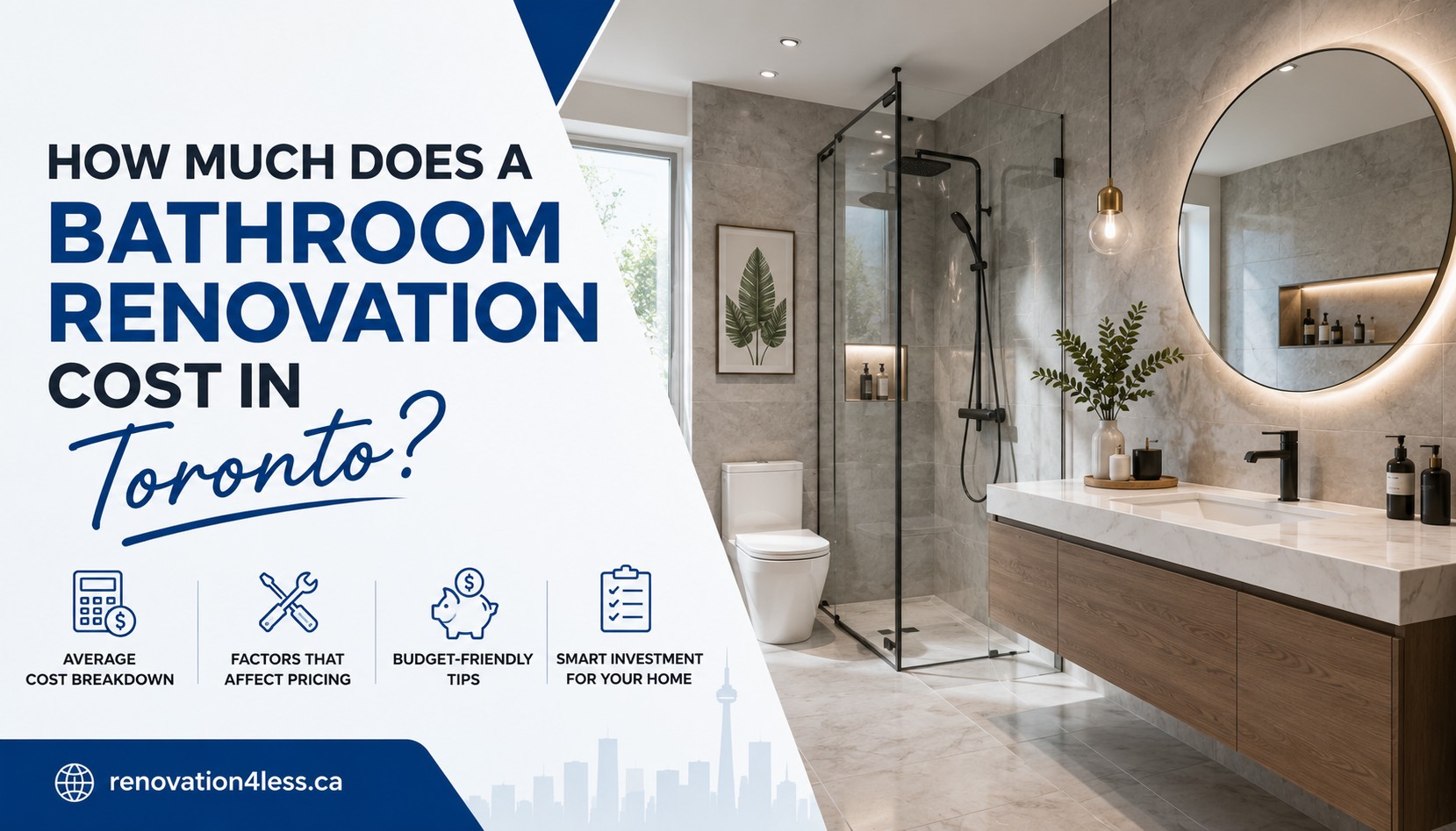 How Much Does a Bathroom Renovation Cost in Toronto