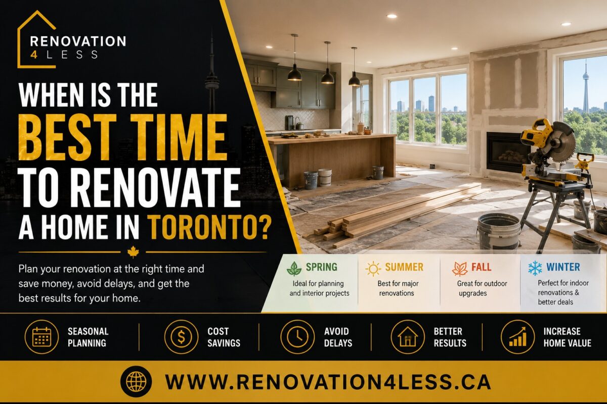 When Is the Best Time to Renovate a Home in Toronto